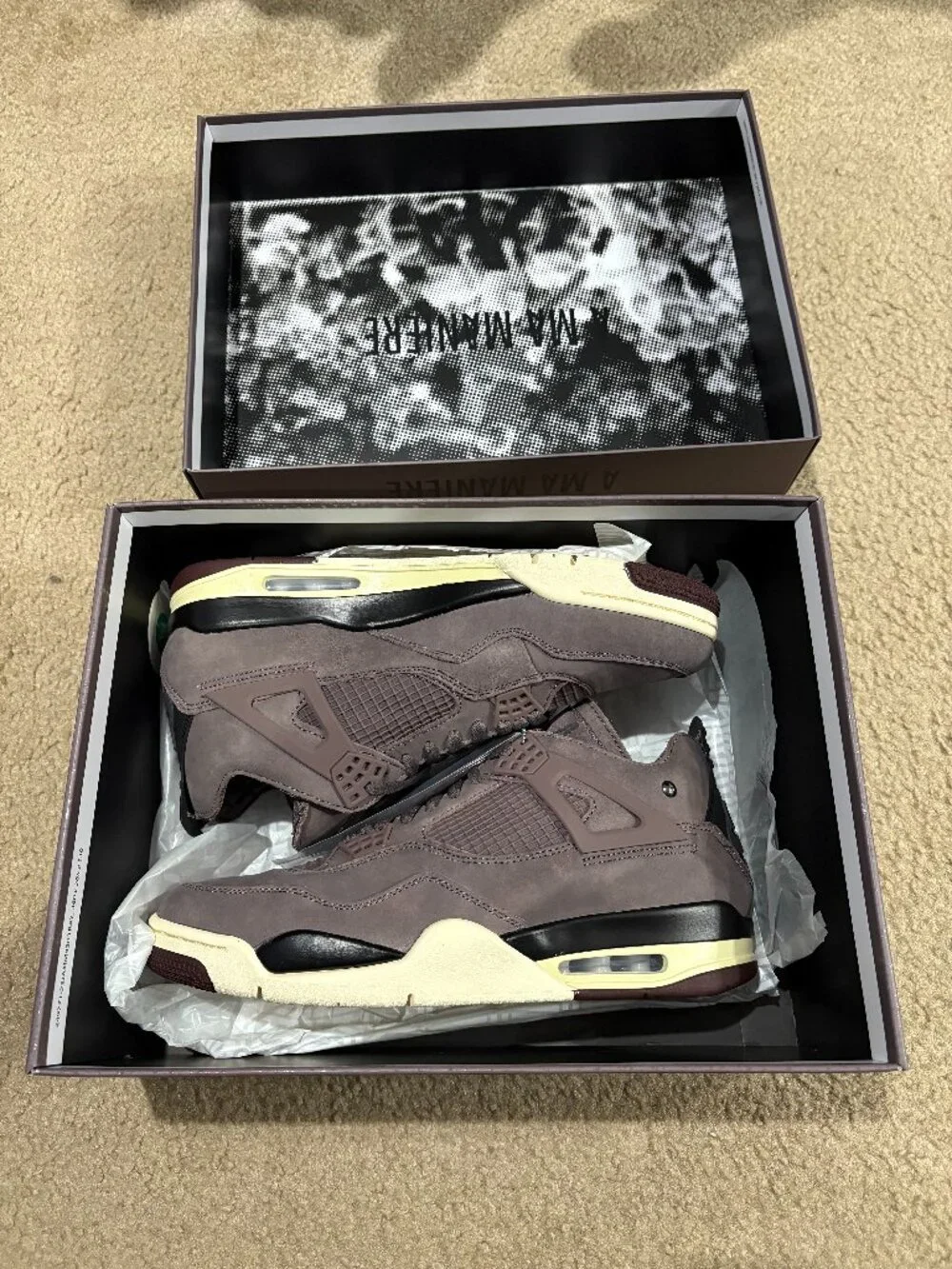 Nike Air Jordan 4 A Ma Maniere Violet Ore Sneakers